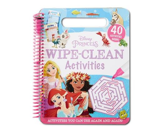 Disney, Pixar or Marvel 
 Wipe-Clean Activity Book