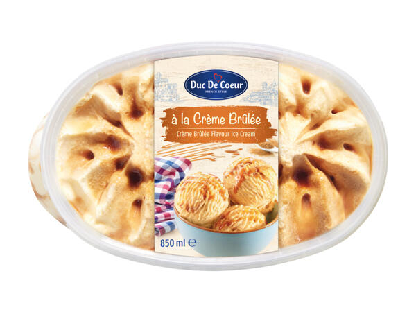 Glace Crème Brûlée