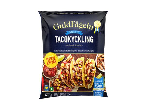 Guldfågeln tacomarinerad kyckling