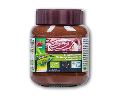 Pâte à tartiner chocolatnoisettes bio NATURE ACTIVE BIO