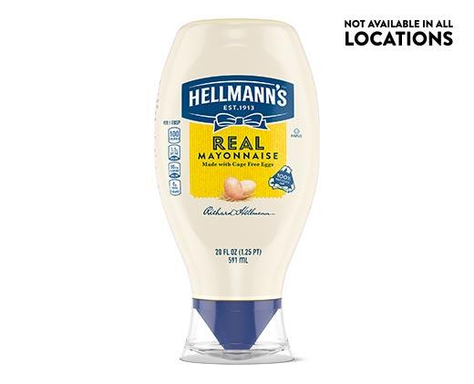 Hellmann's Squeeze Mayonnaise Assorted Varieties