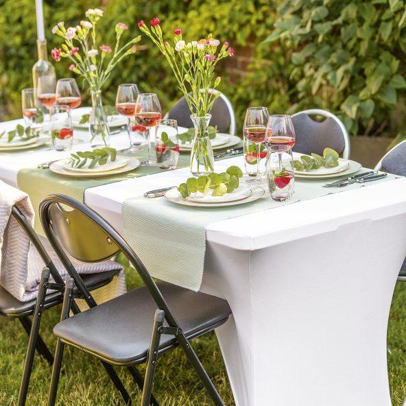 Housse pour table pliante