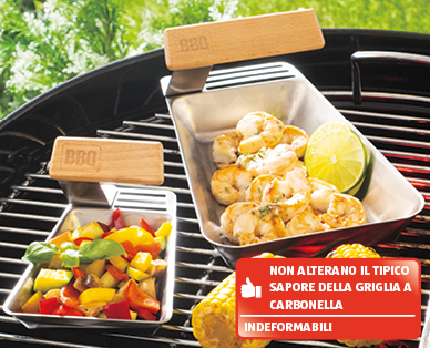 Vassoio per verdure/Teglie piccole per barbecue BBQ