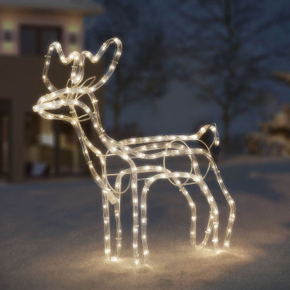 3D LED-lysfigur