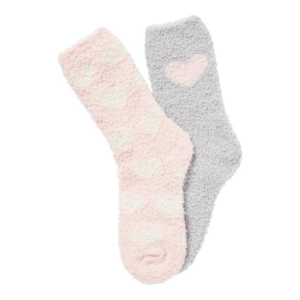UP2Fashion(R) Chaussettes d'intérieur, 2 paires