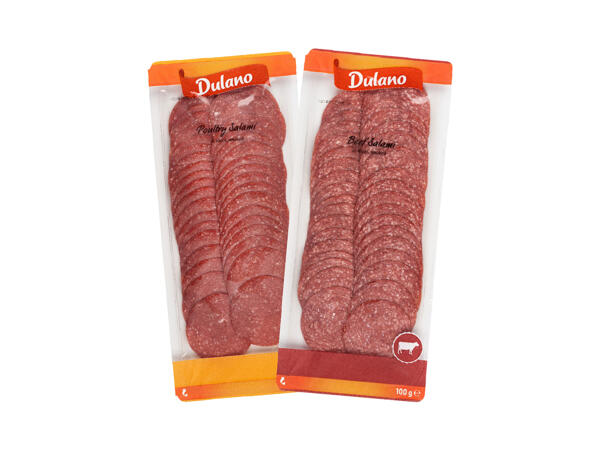 Nöt- och kalkonsalami