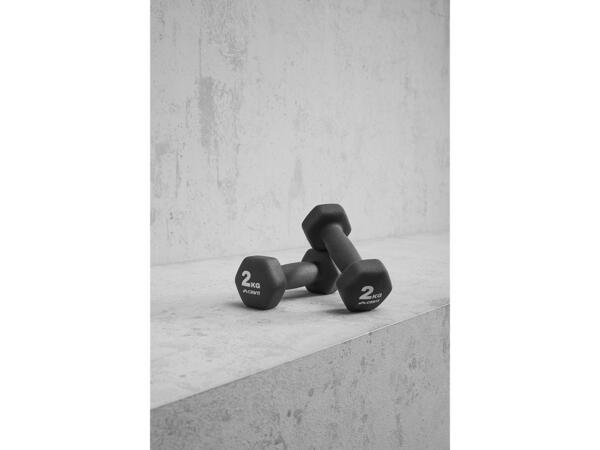 Push up Board or Dumbbell Set, 2x 2kg or Kettlebell