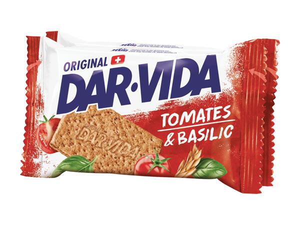 Crackers tomates et basilic DAR-VIDA