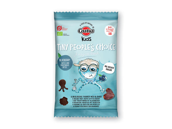 Castus økologiske frugtstænger eller Tiny People's Choice