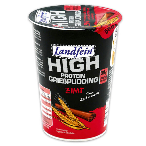 High Protein Grießpudding