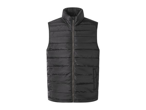 Esmara Men's Black Padded Gilet