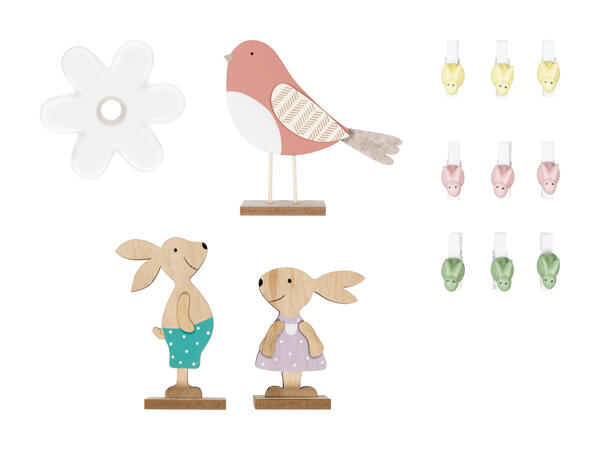 Déco printemps en bois