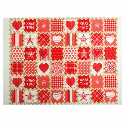 Sets de table en papier, 12 pcs