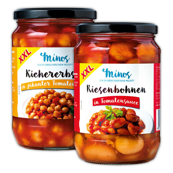 Griechische Riesenbohnen / Kichererbsen XXL