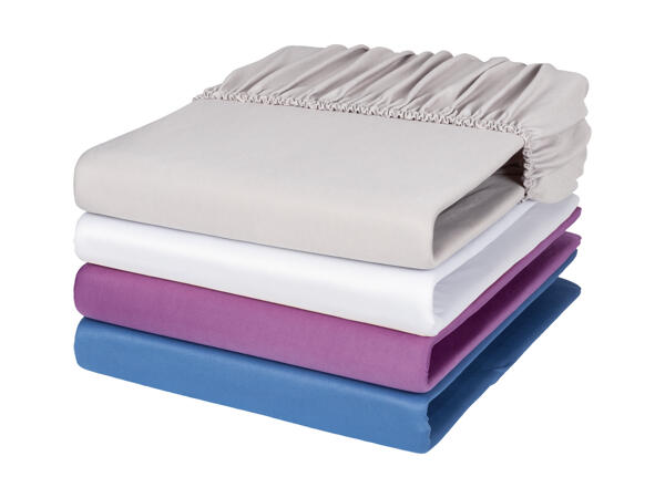 Drap-housse en microfibre