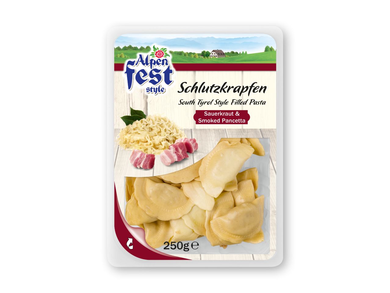 ALPENFEST Schlutzkrapfen