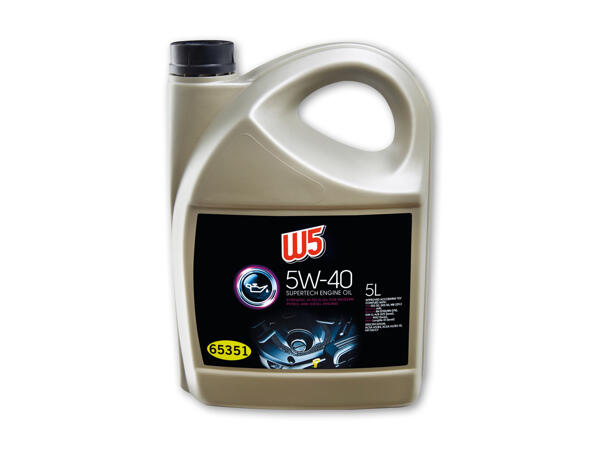 Supertech-motorolie 5W-40