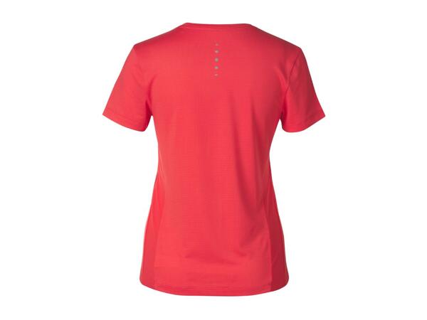 CRIVIT Ladies' Red Short Sleeve Sports Top