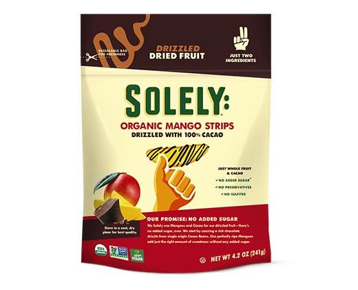 Solely 
 Organic Mango or Organic Cacao Mango