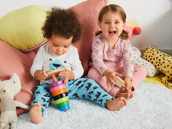 LUPILU(R) Baby Langarmshirt, 2 Stück