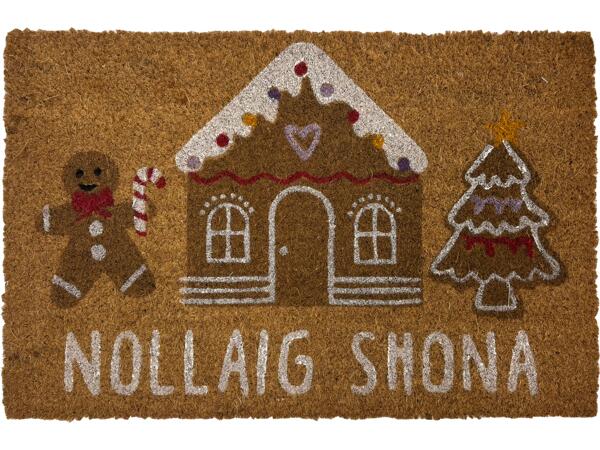 Christmas Coir Doormat