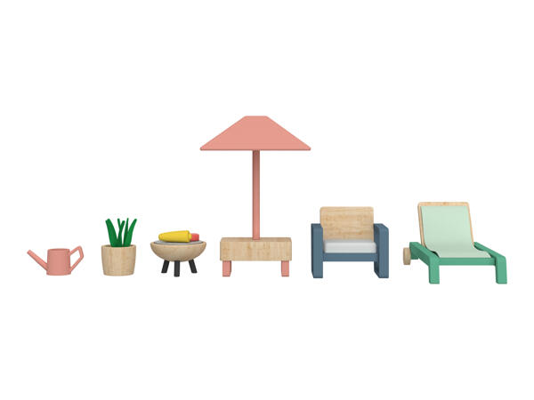 Playtive Doll's House Furniture