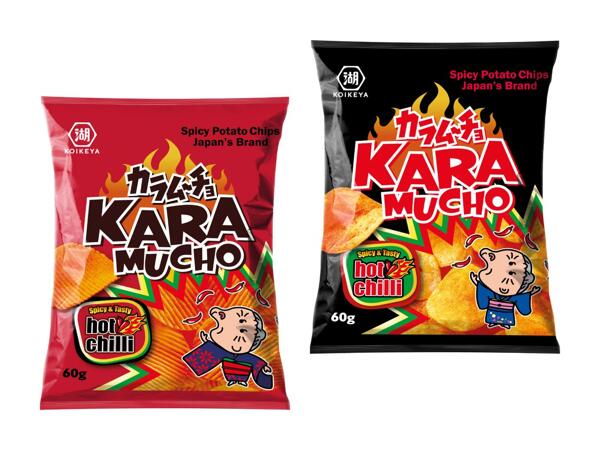 Chips de pommes de terre piment Koikeya