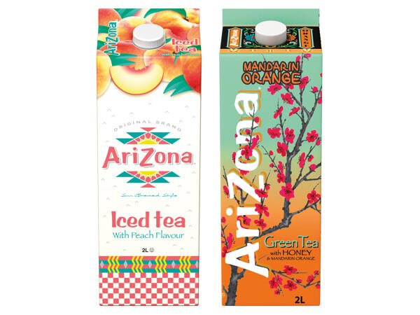Arizona Eistee und Saft