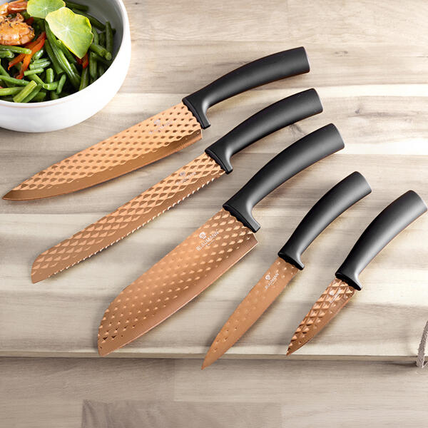 Messer-Set Rosé-Gold 5tlg.