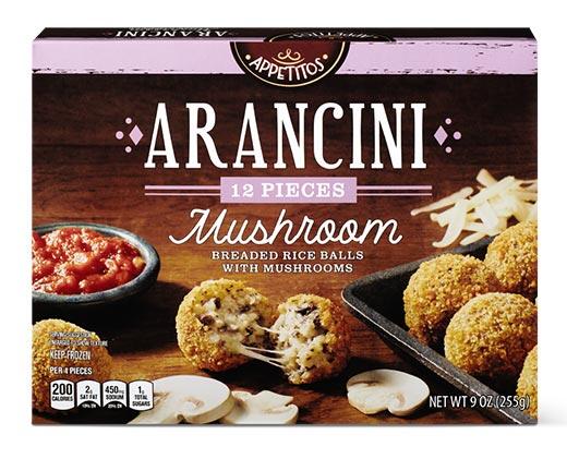 Appetitos Sweet Pea or Mushroom Arancini