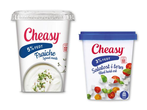 Cheasy fraiche eller salatost i tern