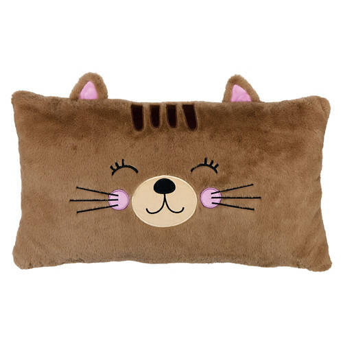 Kids Soft Cloud Pillow - Cat Face