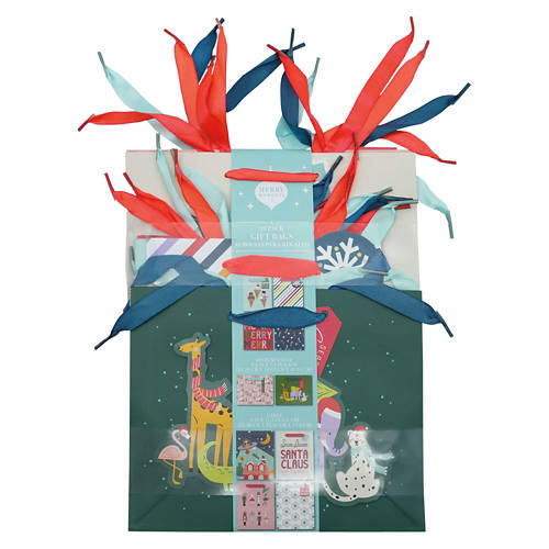 10 Pack Holiday Gift Bags - Juvi