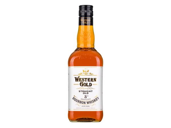 WESTERN GOLD BOURBON WHISKEY
