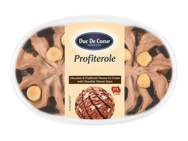Gestrudeltes Eis
