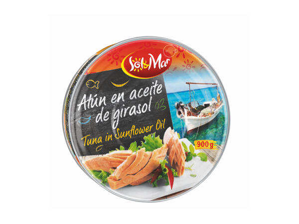 Atún en aceite de girasol