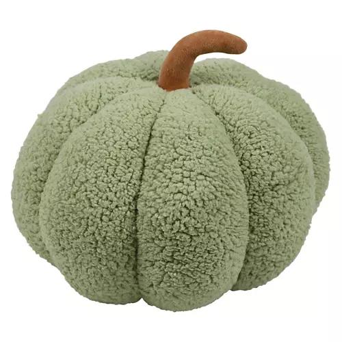 11" Pumpkin Pillow, Green