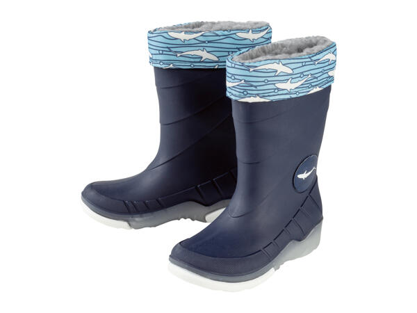 Lupilu Kids' Light-Up Wellington Boots