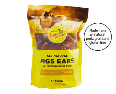 Bow Wow Pigs Ears 10pk