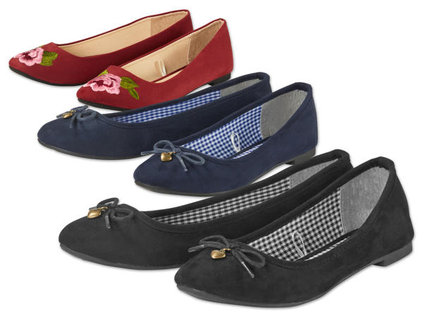 ESMARA(R) Damen Trachten-Ballerinas1