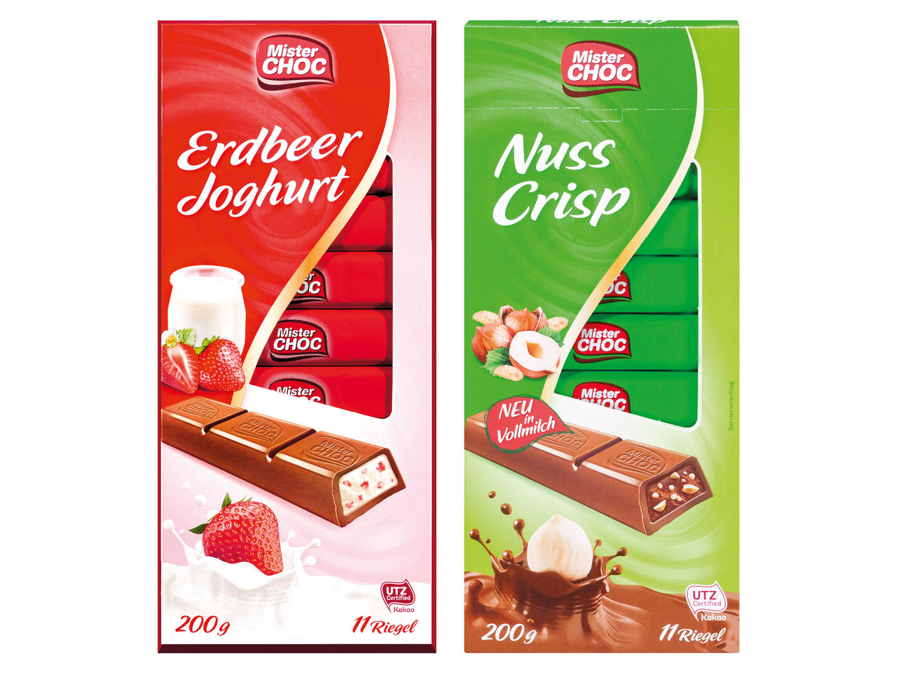 MISTER CHOC Schokoladenstäbchen