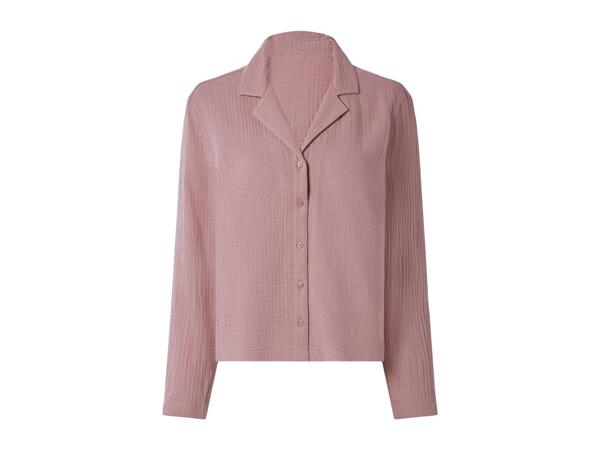 Esmara Ladies' Pink Muslin Pyjamas