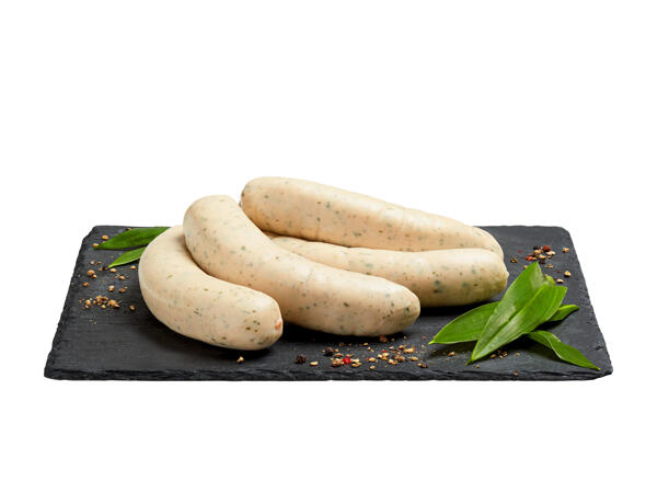 Bratwurst da grigliare all'aglio orsino