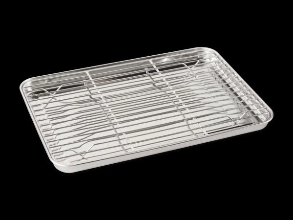Edelstahl Grillschalen/Pfanne
