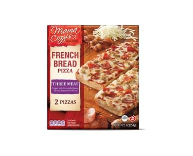 Mama Cozzi's Pizza Kitchen Three Meat or Five Cheese & Garlic French Bread Pizza