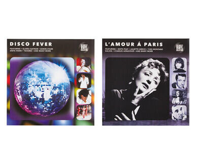 Assorted Vinyl Record Titles