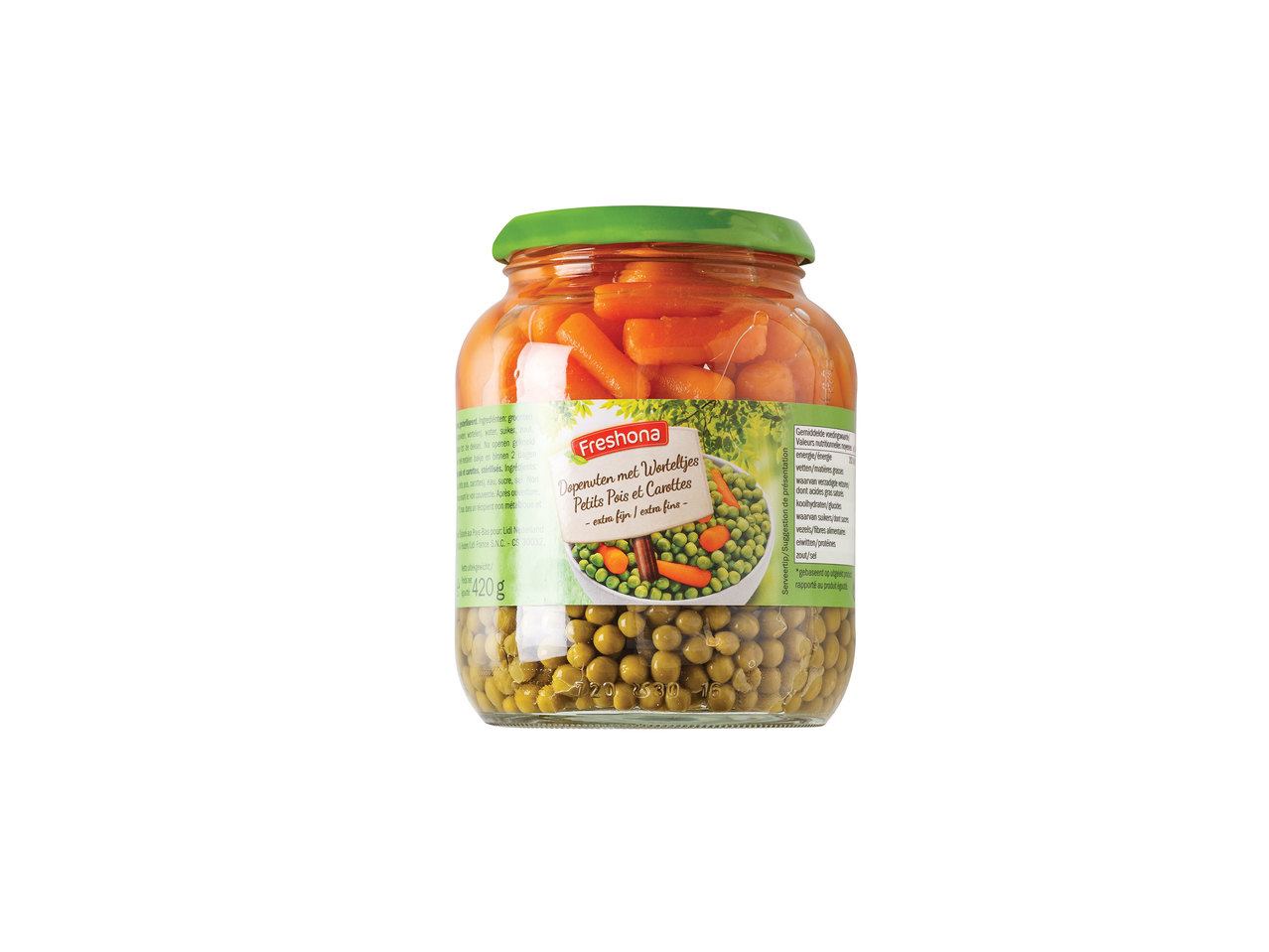 Petits pois et carottes