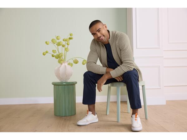 Men's Zip Through Cardigan