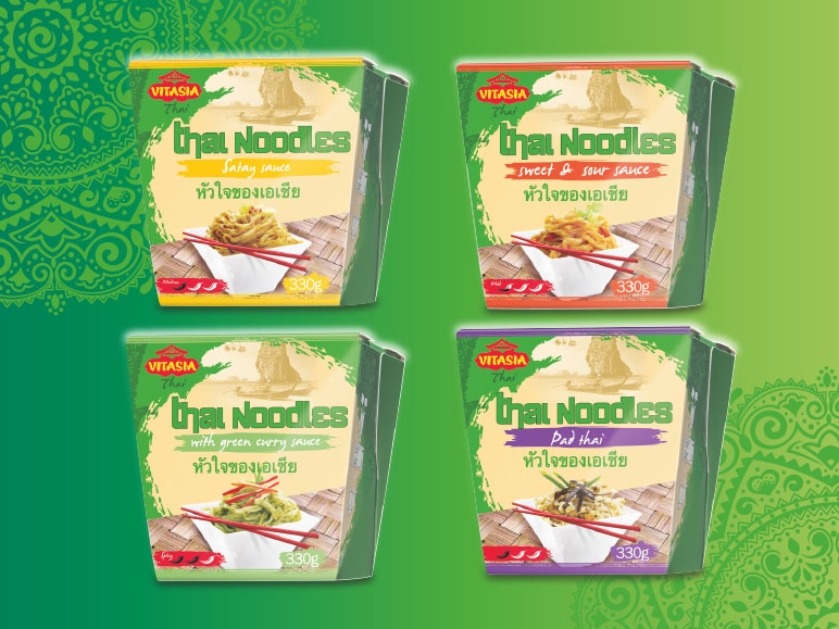 Nouilles thaï pour micro-ondes avec sauce