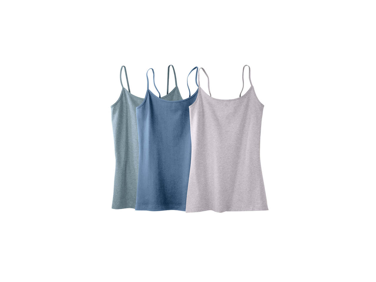 ESMARA LINGERIE(R) Top med spaghettistropper 3-pak